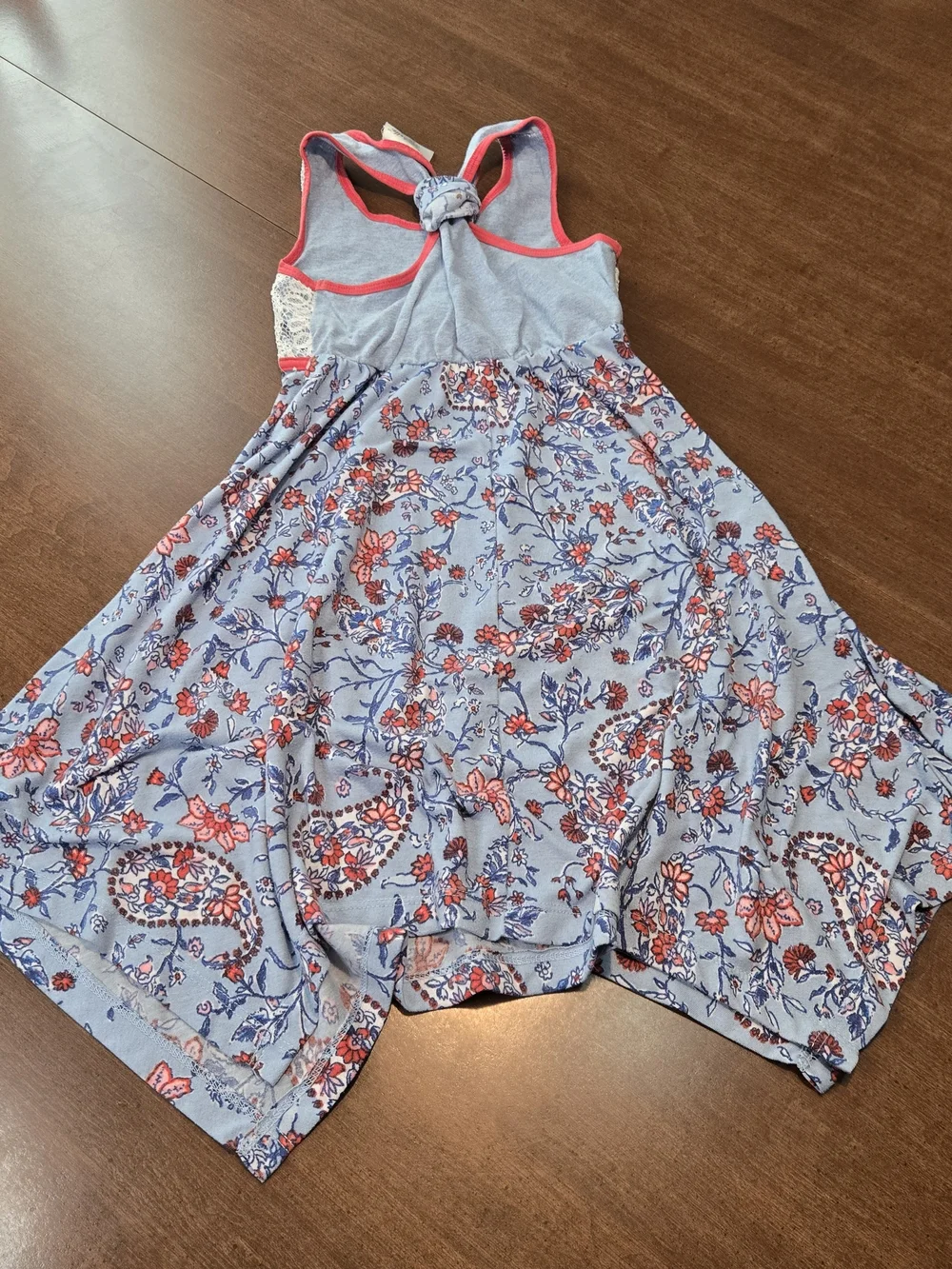 Lot of 2 Girls Dresses Size 6 Jona Michelle Sleeveless Round Neck A-Line Cotton